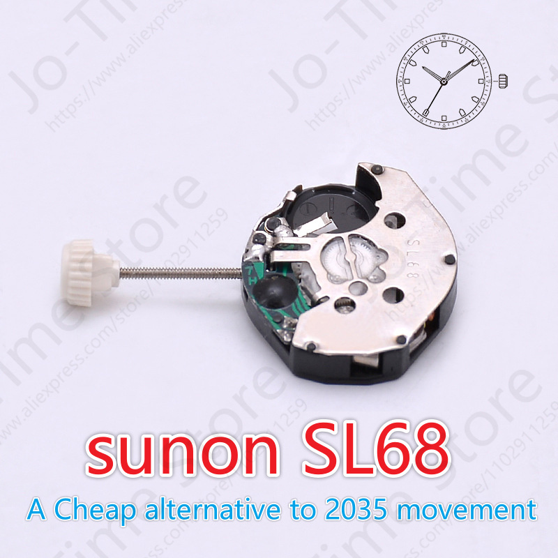 Watch Movement Rotor - Mechanizm zegarka kwarcowego Sunon Sl68 Tania