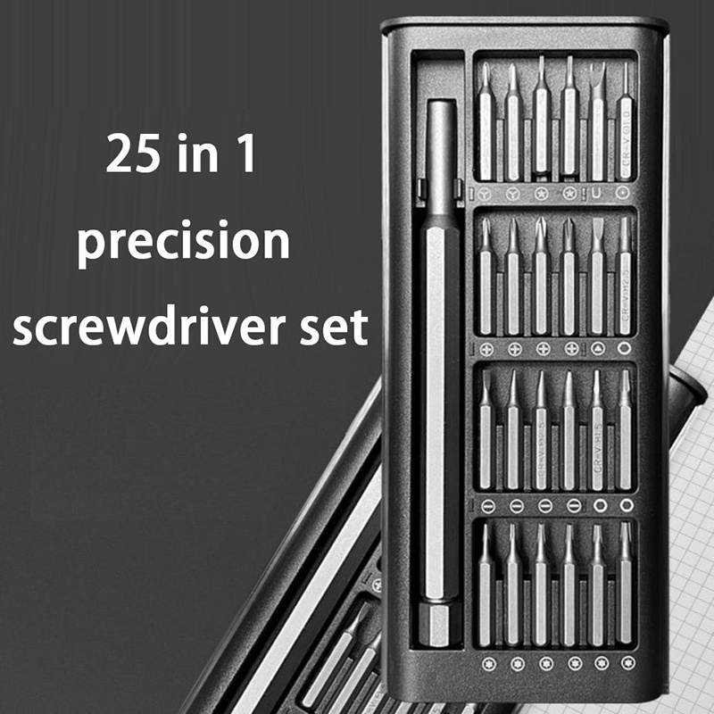 Watch Tool Repair Kit - Zestaw Precyzyjnych Śrubokrętów 25 w 1,