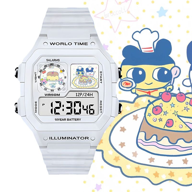 Watch Smart Smartwatch - Inteligentny zegarek elektroniczny Tamagotchi Big Mouth
