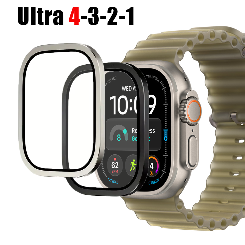 Smartwatch Apple Watches For Men - Obudowa ze stopu aluminium + folia