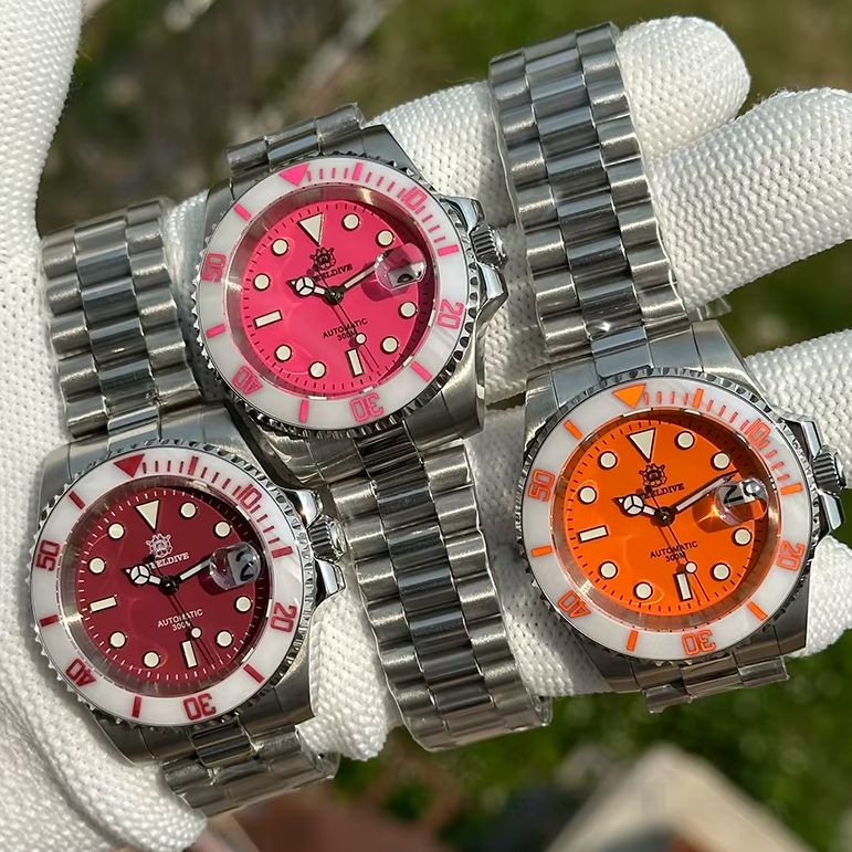 Seiko Watch Prospex - STEELDIVE Męski Zegarek Automatyczny 40mm Mechaniczny