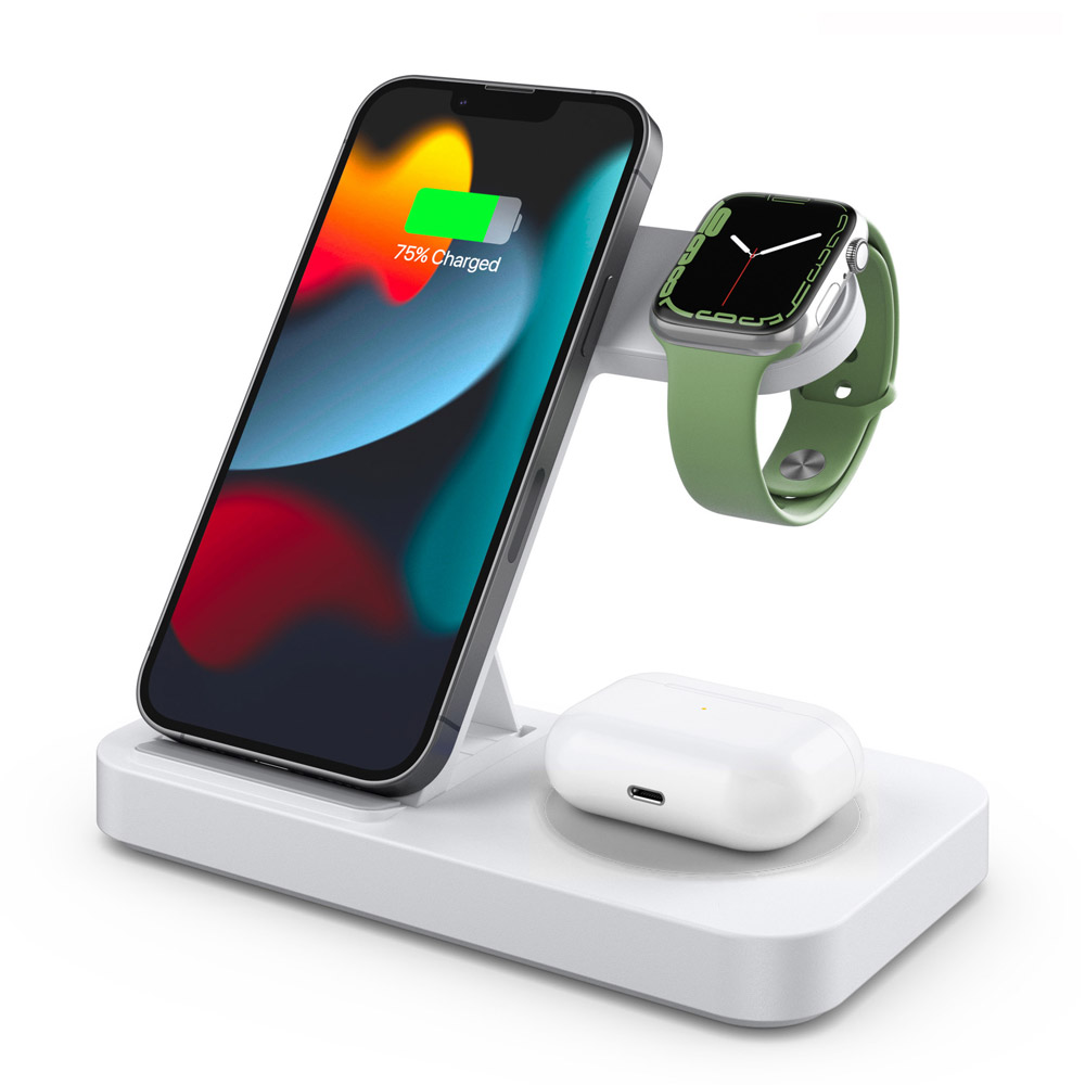Smartwatch Watches For Iphone - Podróżna ładowarka bezprzewodowa 4 w 1,