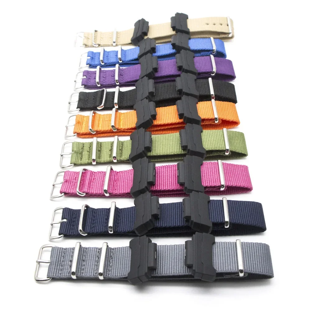 Casio Watches Smartwatch - Pasiasty pasek do zegarka Casio G