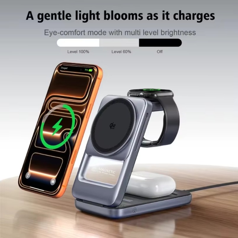 Smartwatch Phone Watches - Uniwersalna, bezprzewodowa stacja ładowania 3 w