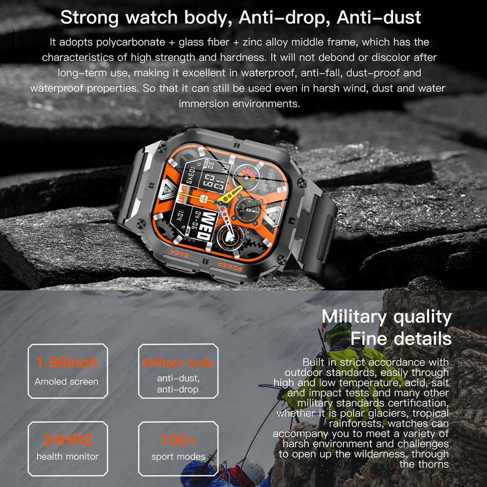 Smartwatch K61 Pro Męski Damsk – Smartwatch Digital Watches For Women recenzja i cena