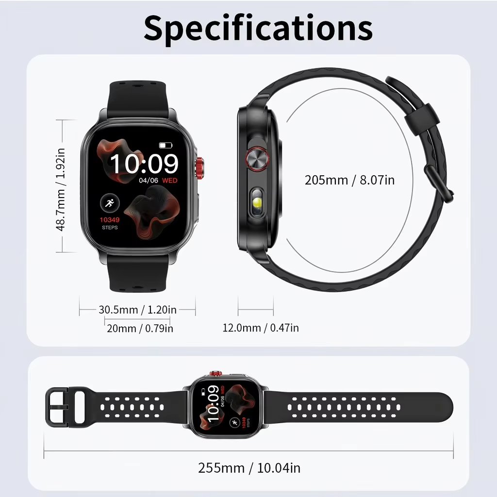 Smartwatch 2026 2.01'' Monitor – Smartwatch Watches Girls recenzja i cena