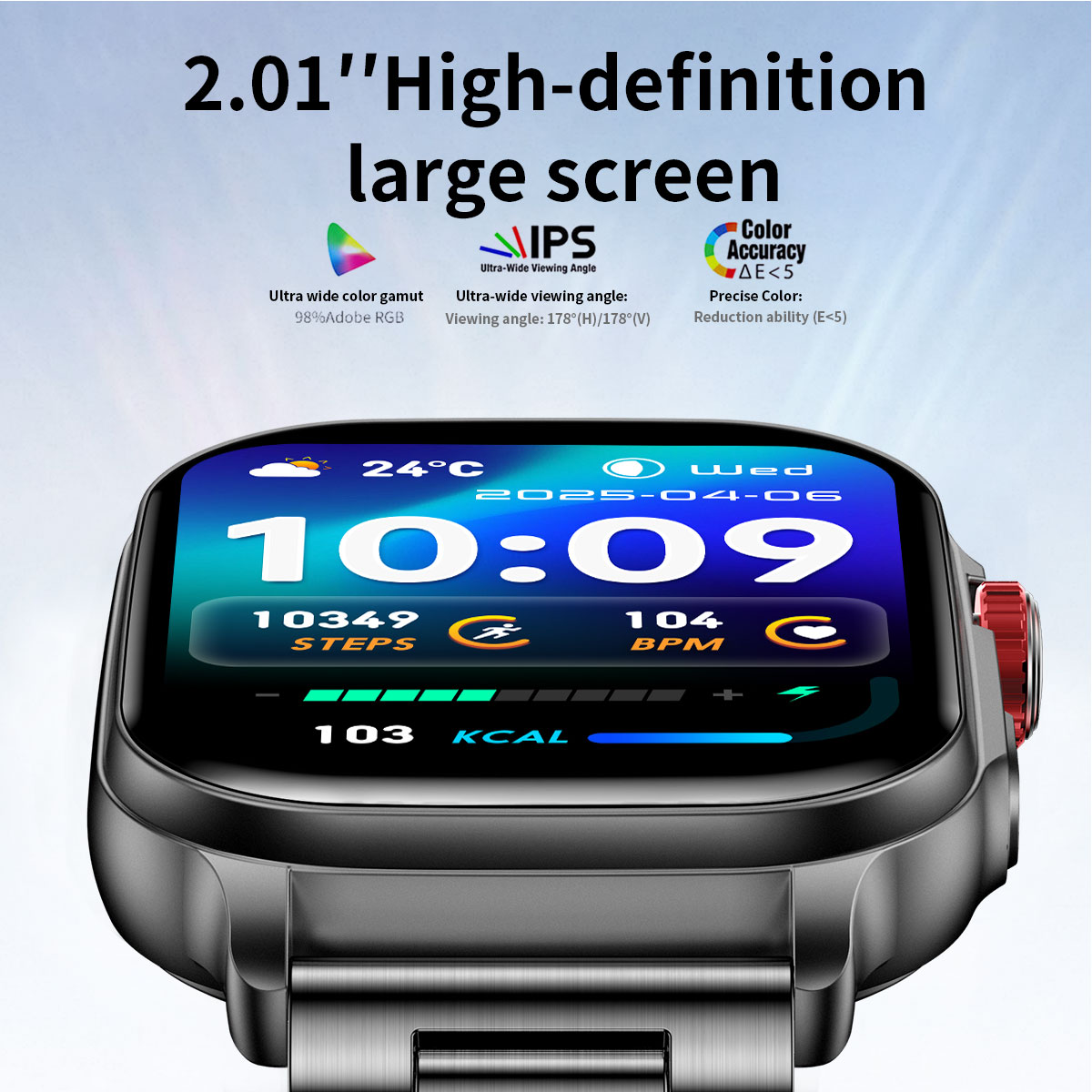 Smartwatch 2026 2.01'' Monitor – Smartwatch Watches Girls recenzja i cena
