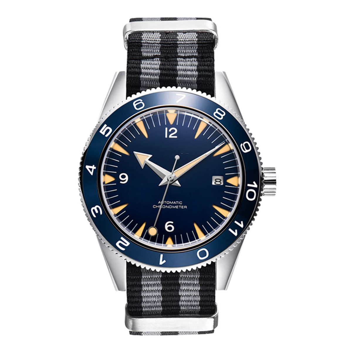 Własne logo NH35 zegarek z mec – Watch Bezel Insert recenzja i cena