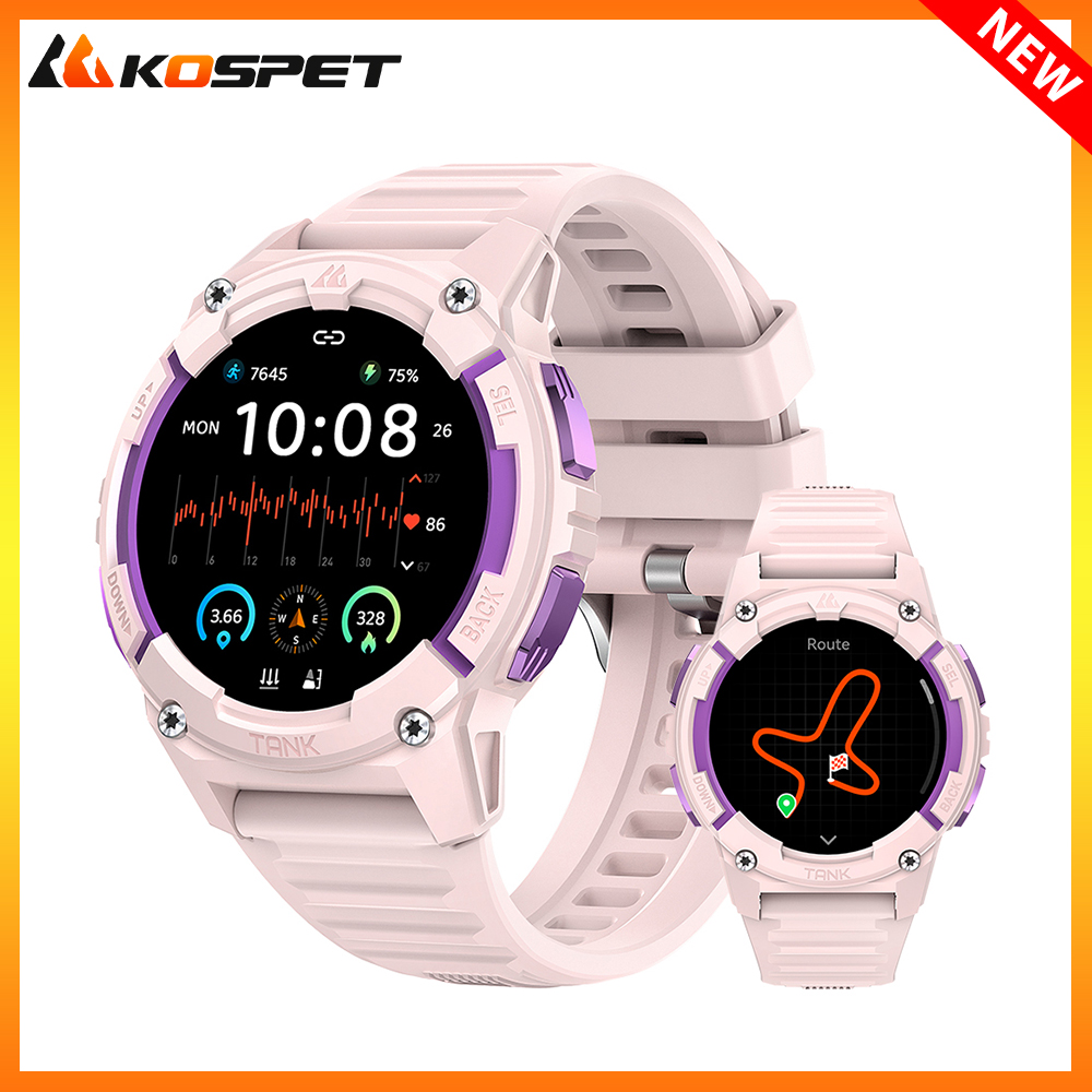 KOSPET TANK S2 GPS inteligentn – Smartwatch Watches For Women With Gps recenzja i cena