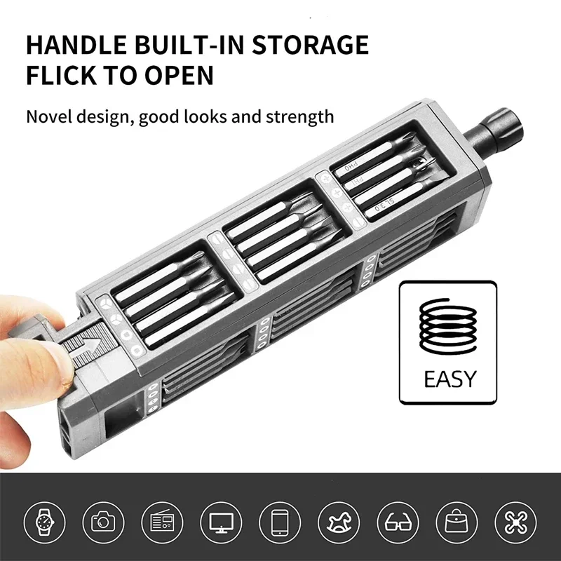 Precyzyjny zestaw wkrętaków 8  – Watch Tool Repair Kit recenzja i cena
