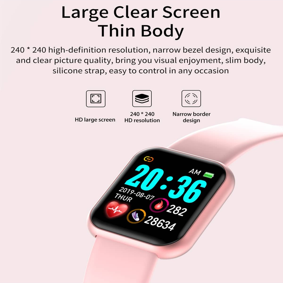 Inteligentny zegarek wiadomość – Smartwatch Watches Girls recenzja i cena