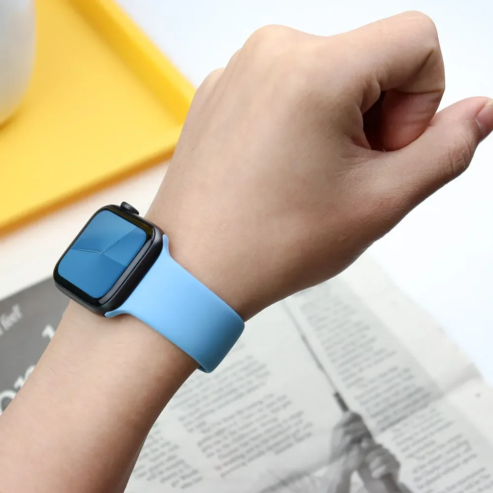 Silikonowy pasek do Apple Watc – Smartwatch Apple Watches For Men recenzja i cena