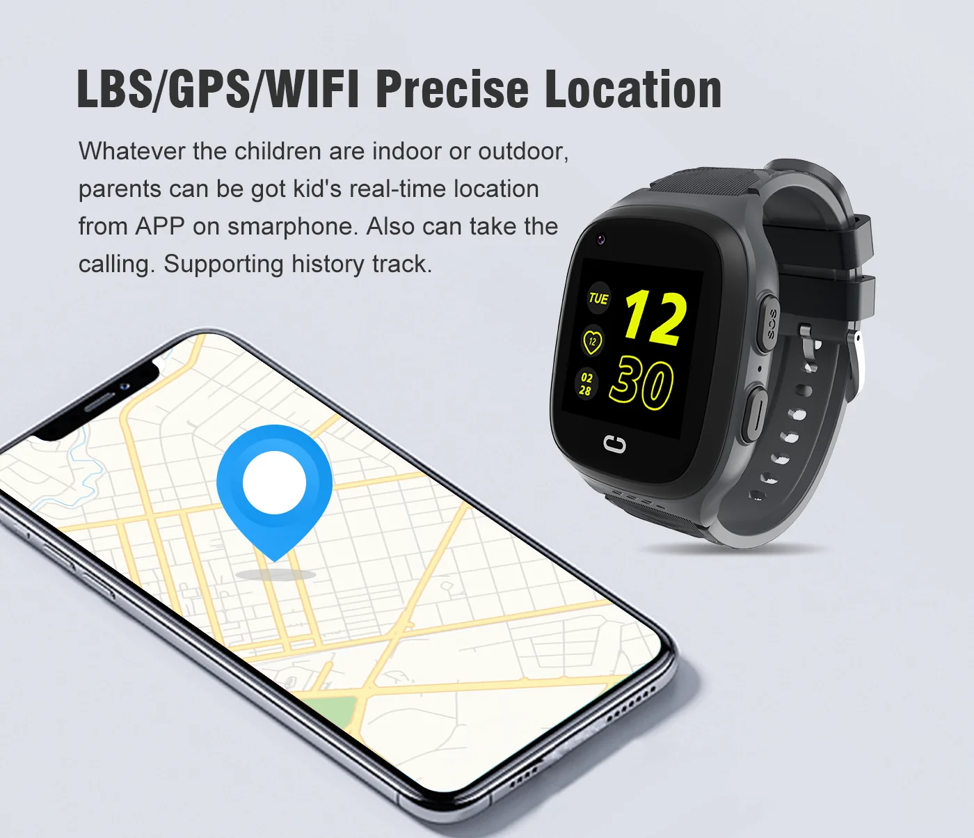 Smartwatch dla dzieci 4G SOS W – Smartwatch Watches Kids recenzja i cena