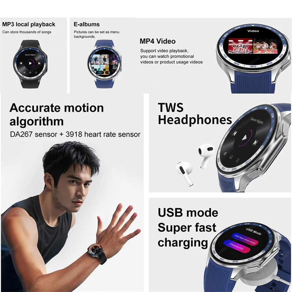 1.43 AMOLED Smart Watch 3D Sur – Smartwatch Oppo Watch recenzja i cena