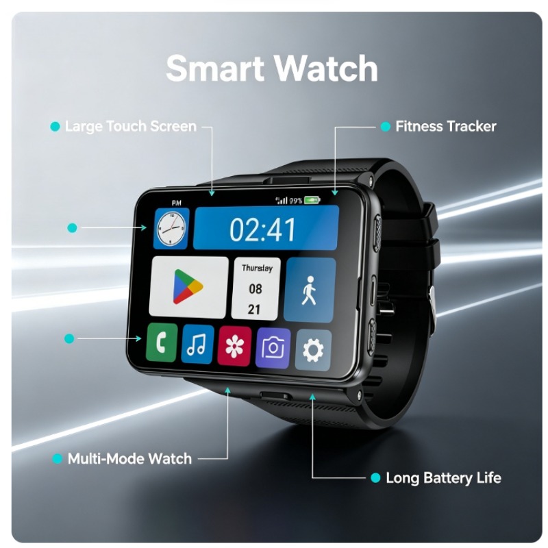 Smartwatch S999 Plus, 4G Andro – Smartwatch Watches For Women recenzja i cena