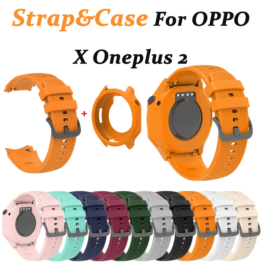 Silikonowe etui i pasek do zeg – Smartwatch Oppo Watch recenzja i cena