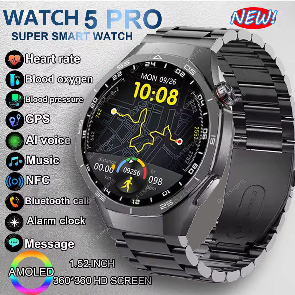 Nowy Smartwatch Watch 5 Pro z  – Smartwatch Watches For Women With Gps recenzja i cena
