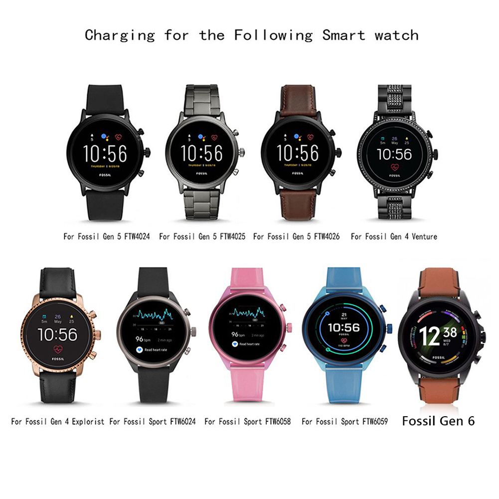 Magnetyczna ładowarka i kabel  – Fossil Watches Smartwatch Gen 6 recenzja i cena