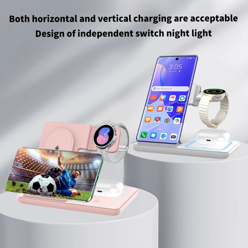 Stacja ładująca 3 w 1, składan – Smartwatch Watches For Iphone recenzja i cena