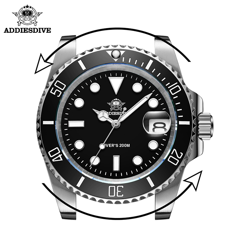 ADDIESDIVE Męski Klasyczny Zeg – Watch Bezel Insert recenzja i cena