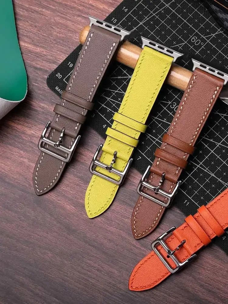 Skórzany pasek do zegarka Appl – Smartwatch Apple Watches For Men recenzja i cena