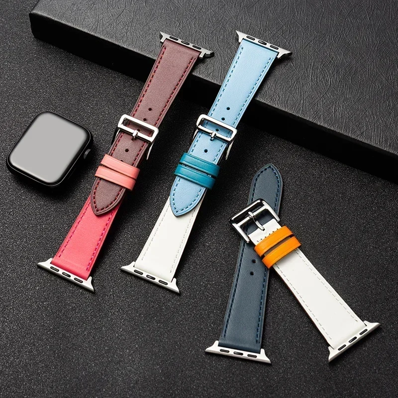 Skórzany pasek do zegarka Appl – Smartwatch Apple Watches For Men recenzja i cena