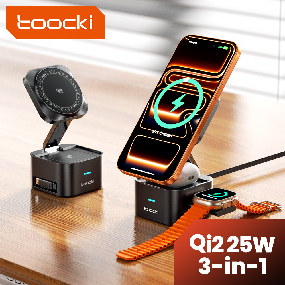 Toocki QI2.2 25W Bezprzewodowa – Smartwatch Watches For Iphone recenzja i cena