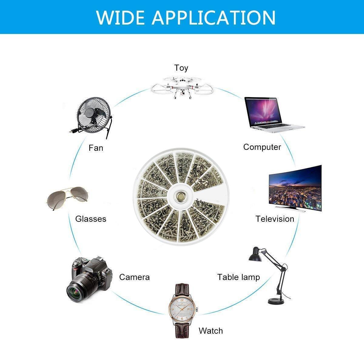 Zestaw wkrętek i nakrętek 240/ – Watch Tool Repair Kit recenzja i cena