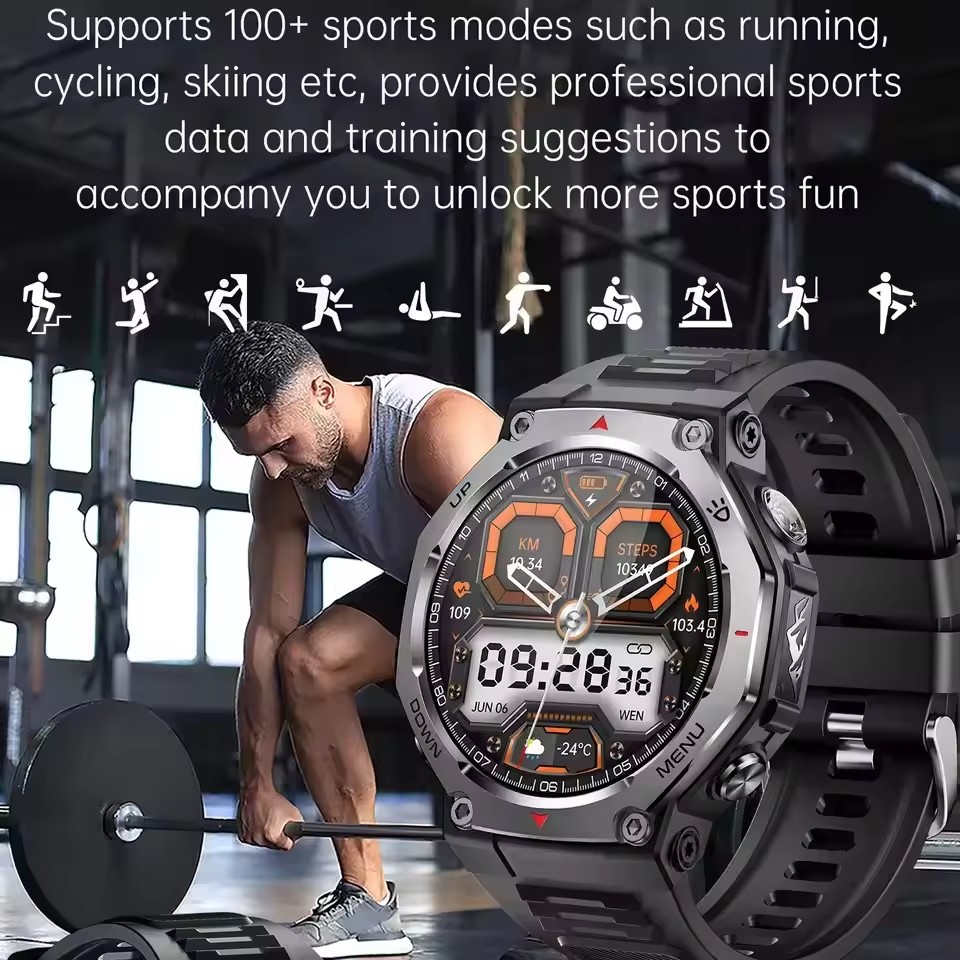 Nowy Smartwatch T-Rex 3 Ultra  – Smartwatch Watches For Women With Gps recenzja i cena