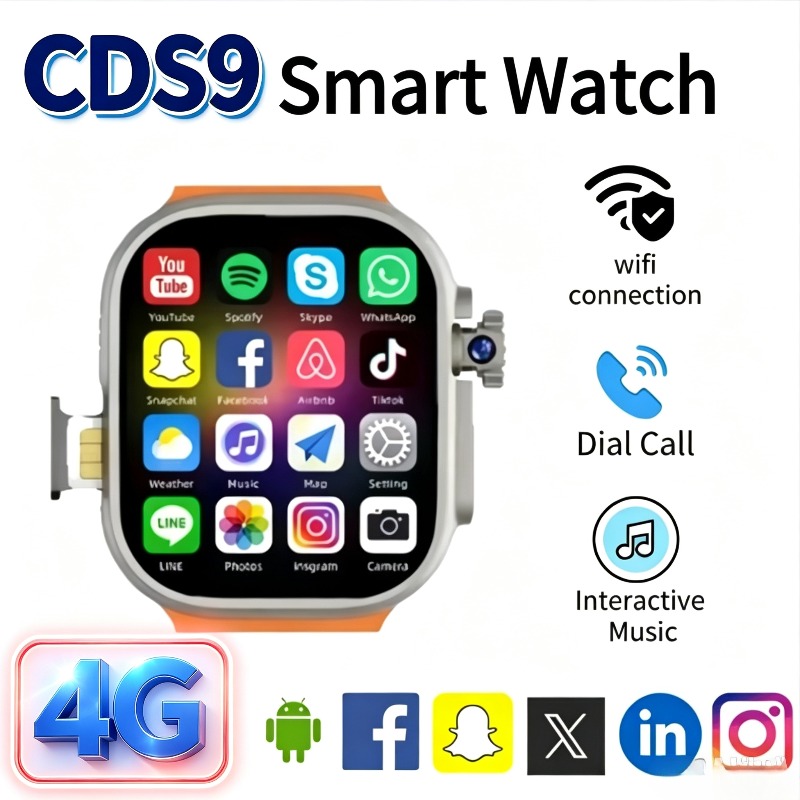 Smartwatch 4G CDS9 z systemem  – Smartwatch Watches For Women With Gps recenzja i cena
