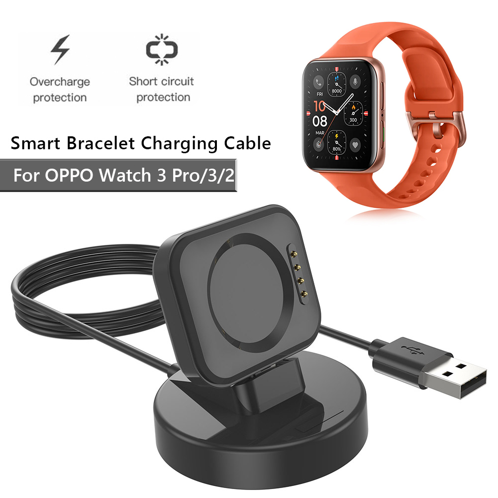 100 cm – kabel USB do ładowani – Smartwatch Oppo Watch recenzja i cena