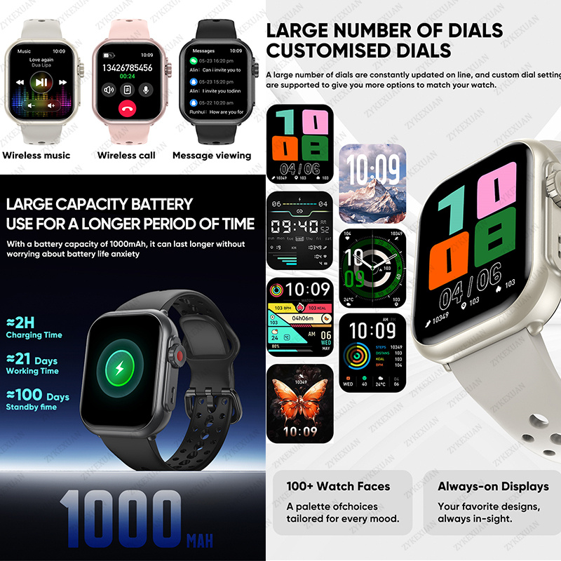 Smartwatch Watch Ultra K62 dla – Smartwatch Watches For Women With Gps recenzja i cena