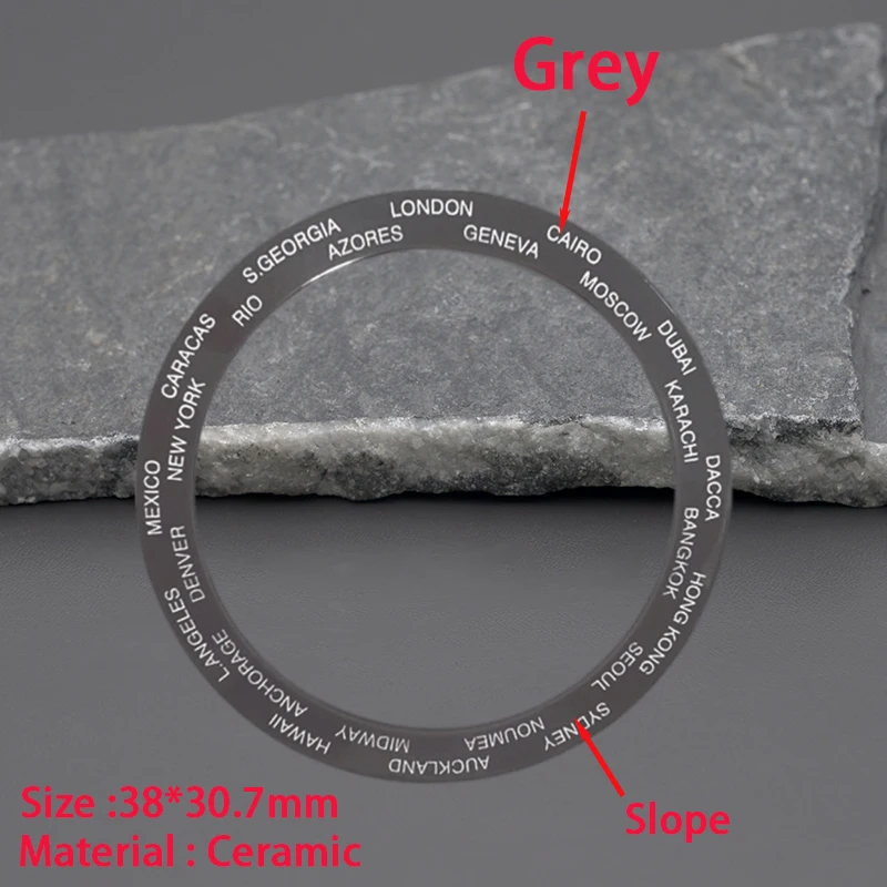 Wkładka ceramiczna szara imitu – Watch Bezel Insert recenzja i cena