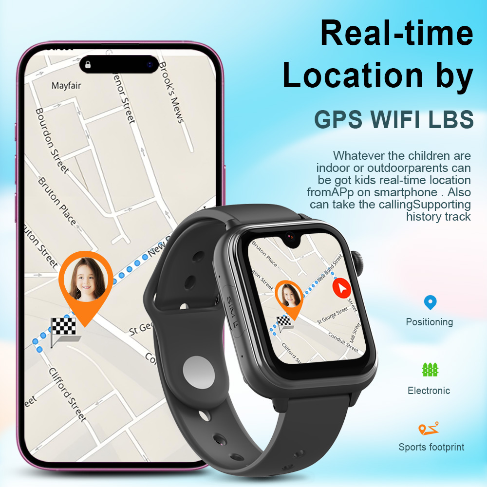 Smartwatch GPS Wonlex KT37 dla – Smartwatch Watches Kids recenzja i cena