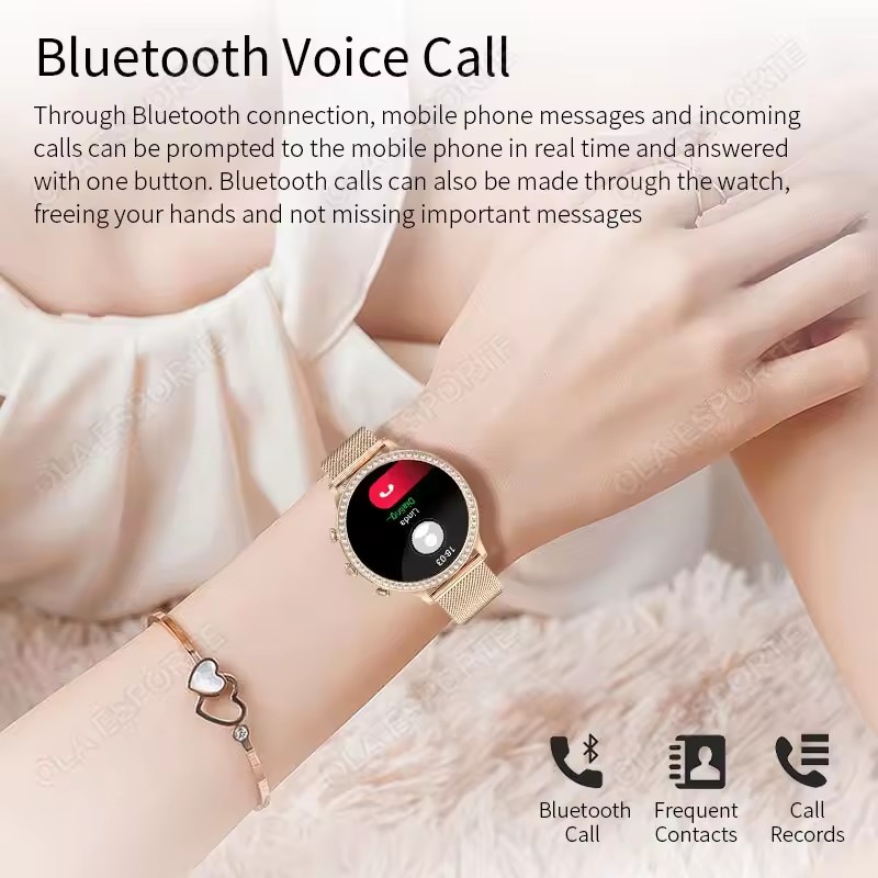 Elegancki damski smartwatch z  – Smartwatch Watches Girls recenzja i cena